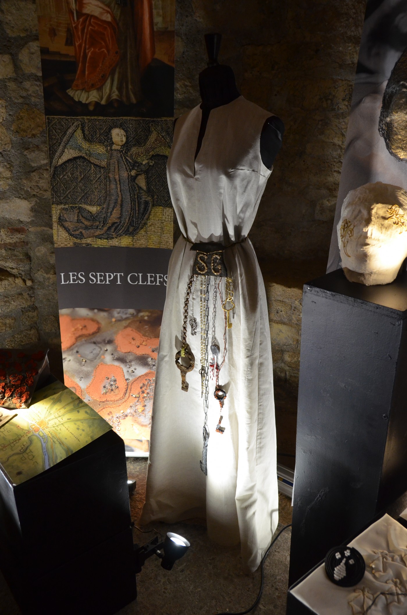 L’art en broderie au Moyen-Âge, partenariat avec le Musée de Cluny