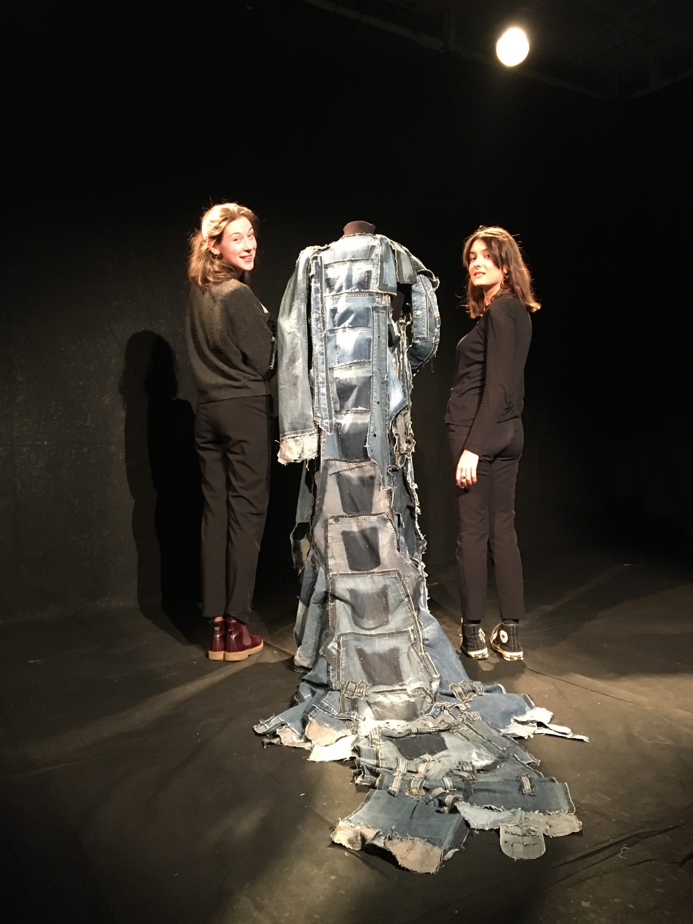 Projet de manteau de voyage autour du sujet de Peer Gynt (Ibsen) 
Elisabeth Decaix et Suzanne Gaudot